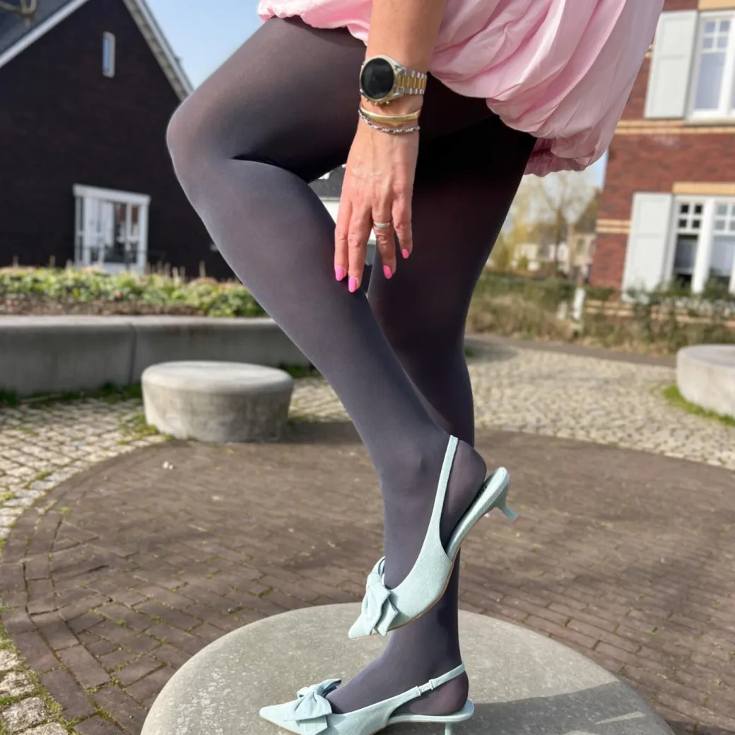 Stay Cool 80 Denier Tights - Slate