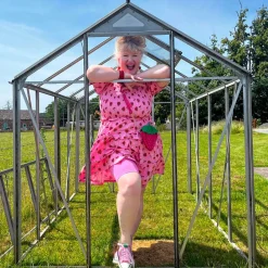 Strawberry Jersey Mini Dress