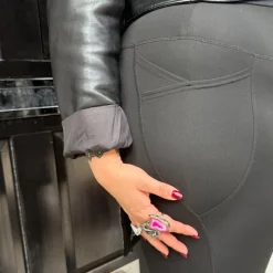 SubZero Fleecy Leggings - Black