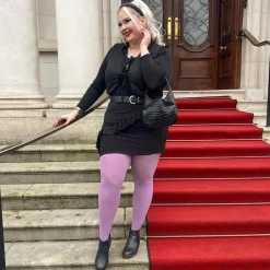 120 Super-Opaque Denier Tights - Bats