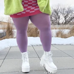 120 Super-Opaque Denier Tights - Bats