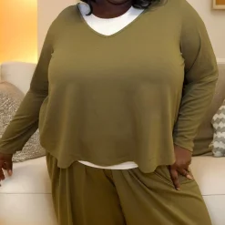 The Marsha Top - Olive