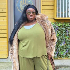 The Marsha Top - Olive