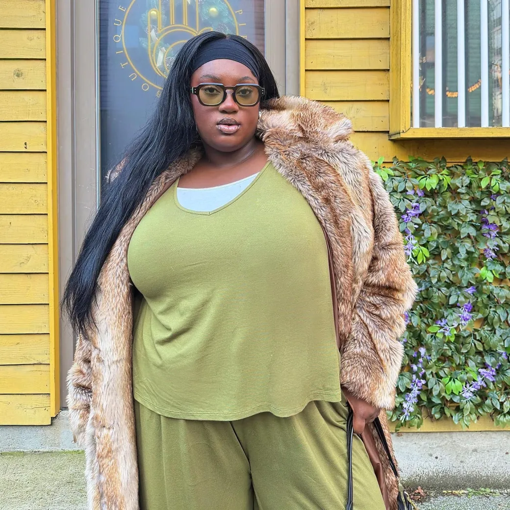 The Marsha Top - Olive
