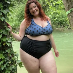 There Can Be Only One Bikini Top - Polka