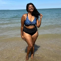 There Can Be Only One Bikini Top - Polka