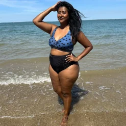 There Can Be Only One Bikini Top - Polka