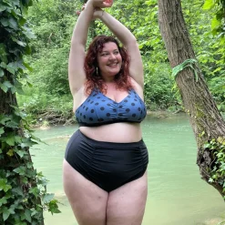 There Can Be Only One Bikini Top - Polka