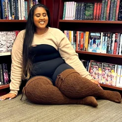 Thigh High Socks - Hot Chocolate