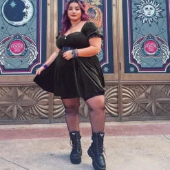 Thighs the Limit Fishnets - Black
