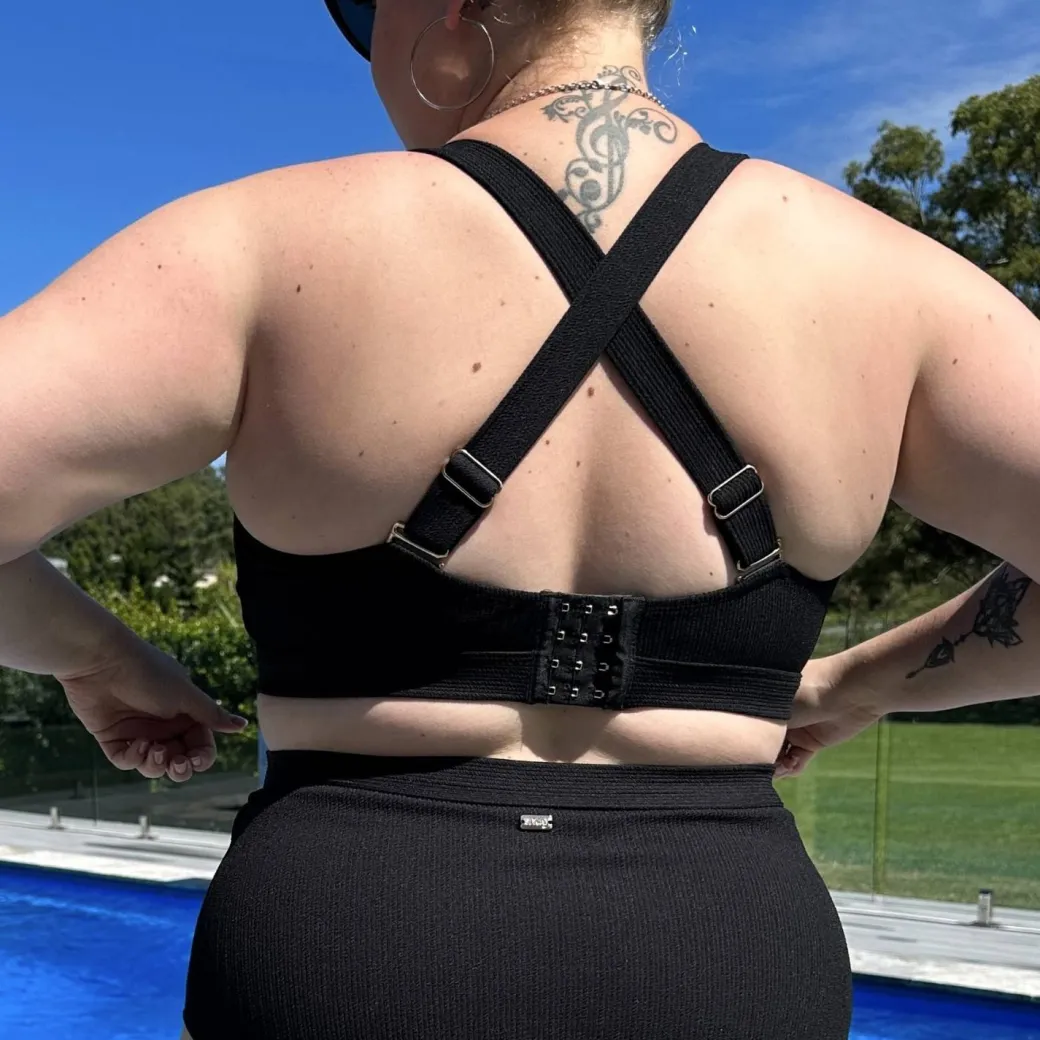 Tidelands Bikini Top - Black
