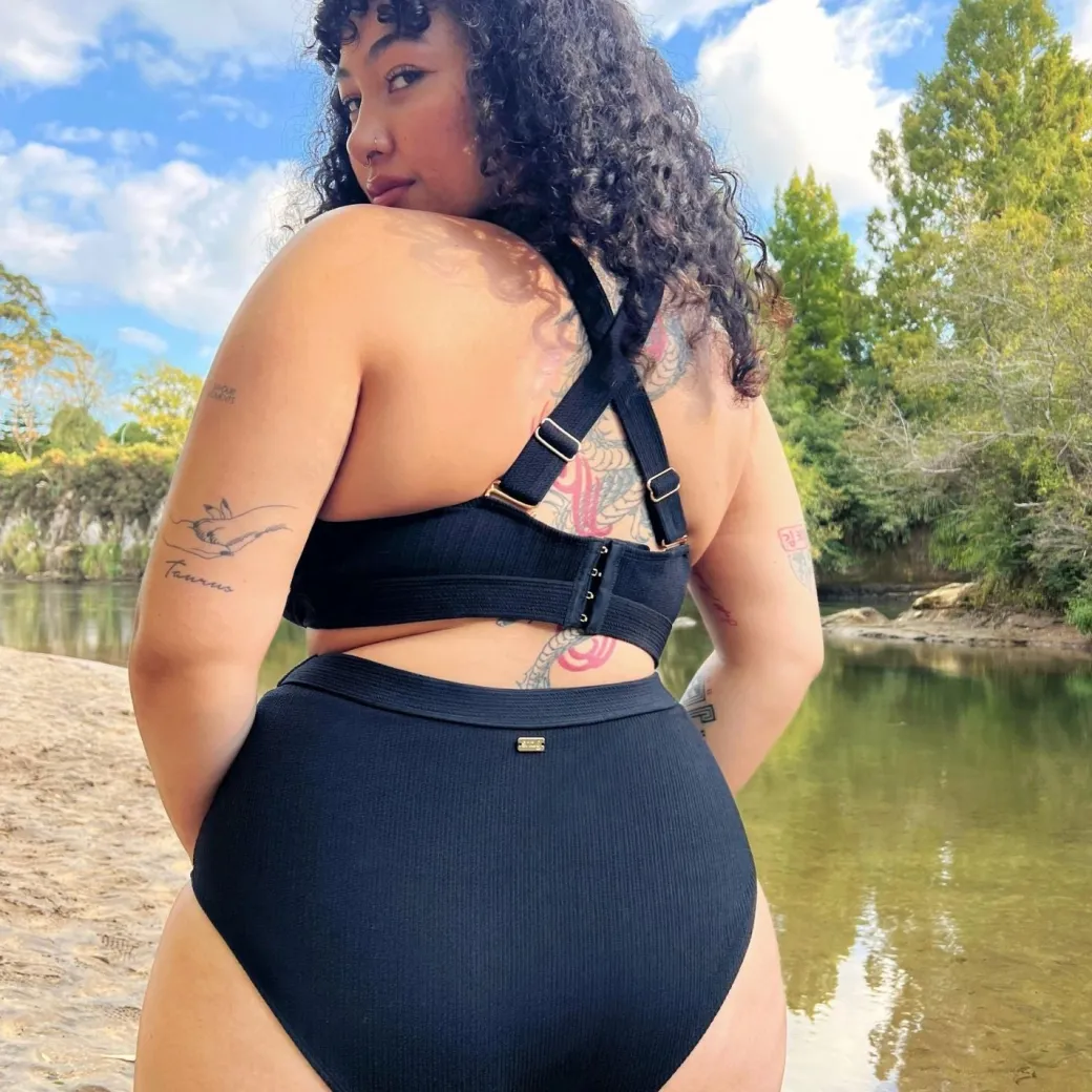 Tidelands Bikini Top - Black