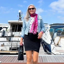 Tulip Mini Skirt - Black