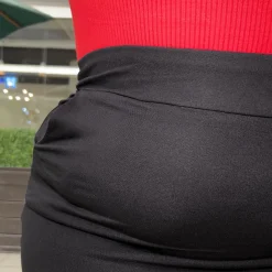 Tulip Mini Skirt - Black
