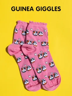 Ultimate Bamboo Ankle Socks - Guinea Giggles