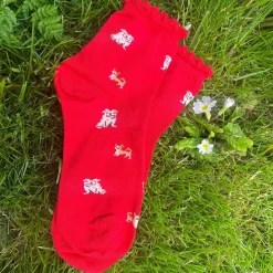 Ultimate Bamboo Ankle Socks - Woof