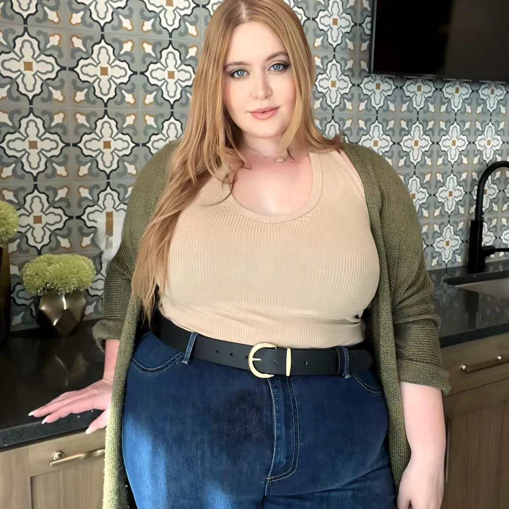 Vegan Leather Waist Belt - Gold