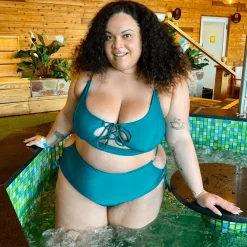 What Babe? Bikini Top - Teal