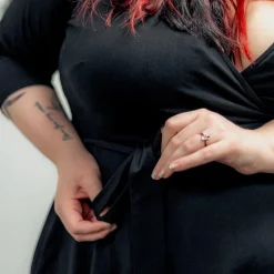 Wrap Dress - Black
