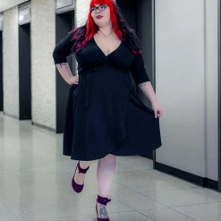 Wrap Dress - Black