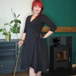 Wrap Dress - Black