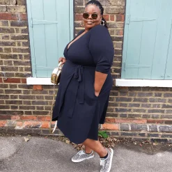 Wrap Dress - Black