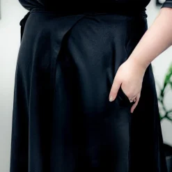Wrap Dress - Black