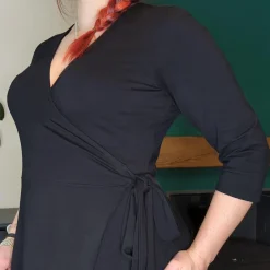 Wrap Dress - Black