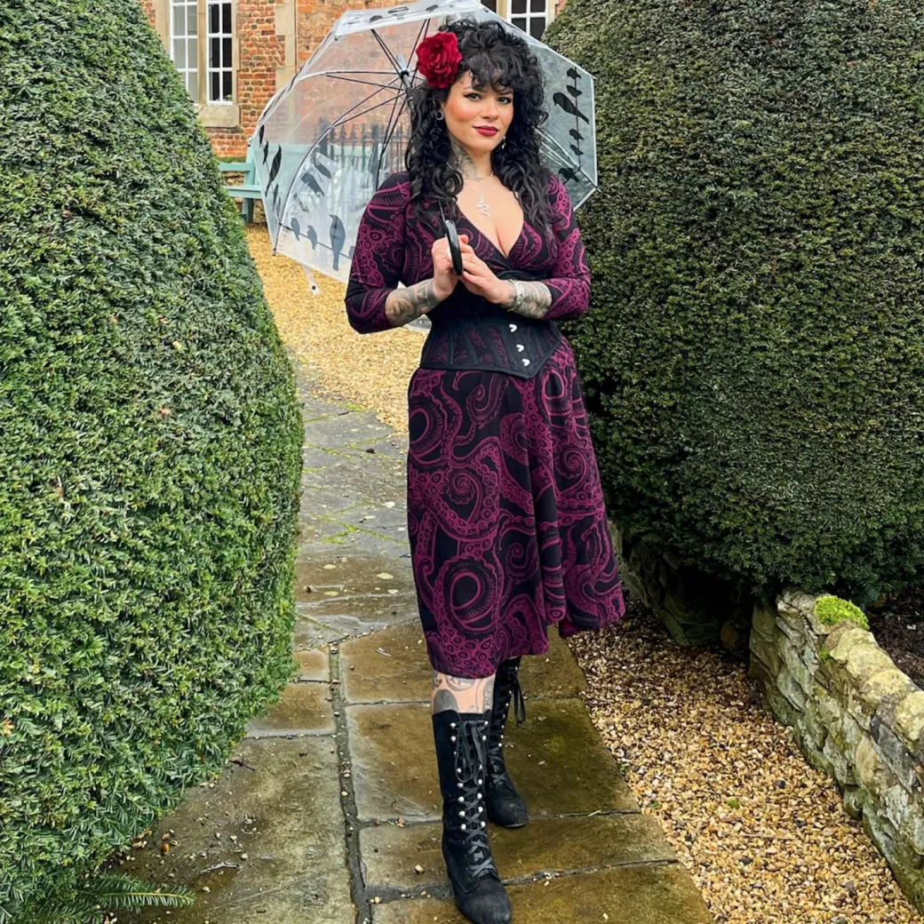 Wrap Dress - Kraken's Embrace