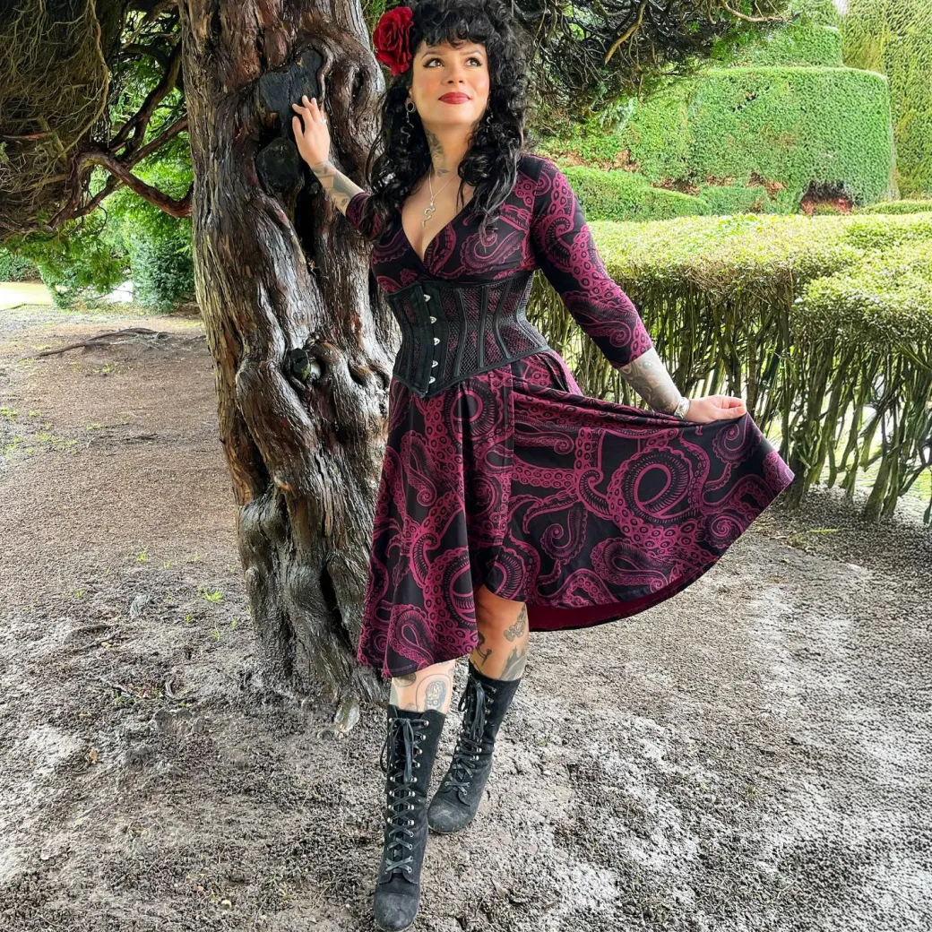 Wrap Dress - Kraken's Embrace