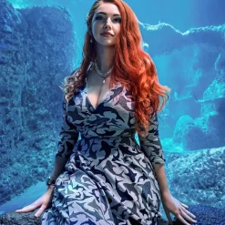 Wrap Dress - Sharks