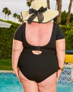 You Got To Yell Swimsuit - Black