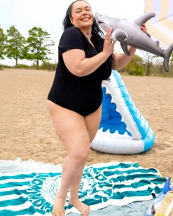 You Got To Yell Swimsuit - Black