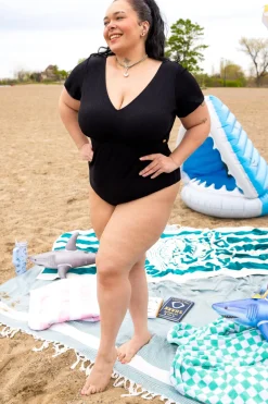 You Got To Yell Swimsuit - Black