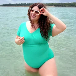 You Got To Yell Swimsuit - Mint