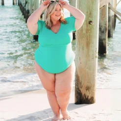 You Got To Yell Swimsuit - Mint