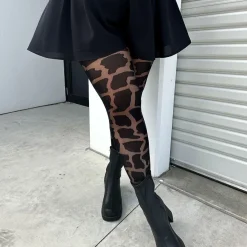 Your HighNess - Giraffe Print Tights